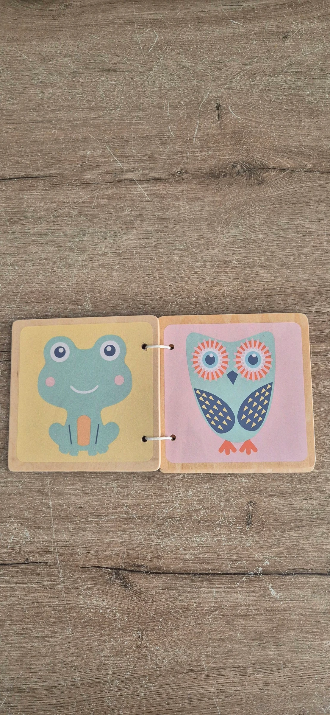 Wooden animal picture book – photo 2